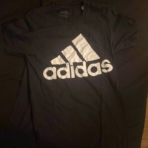 Mens black adidas shirt
